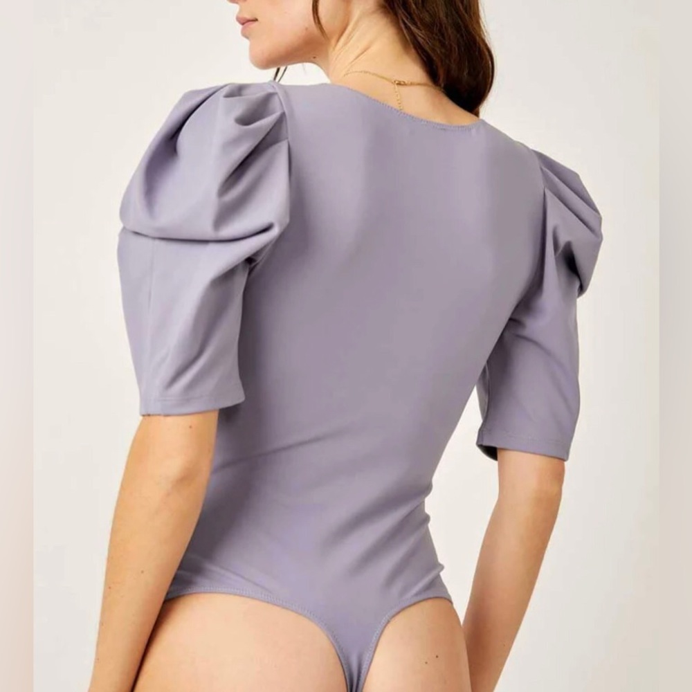 Free People Bodysuit Intimately Va Va Voop LONG SLEEVE - Picture 8 of 9